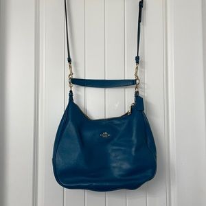 Coach Pebbled Harley Shoulderbag & wallet